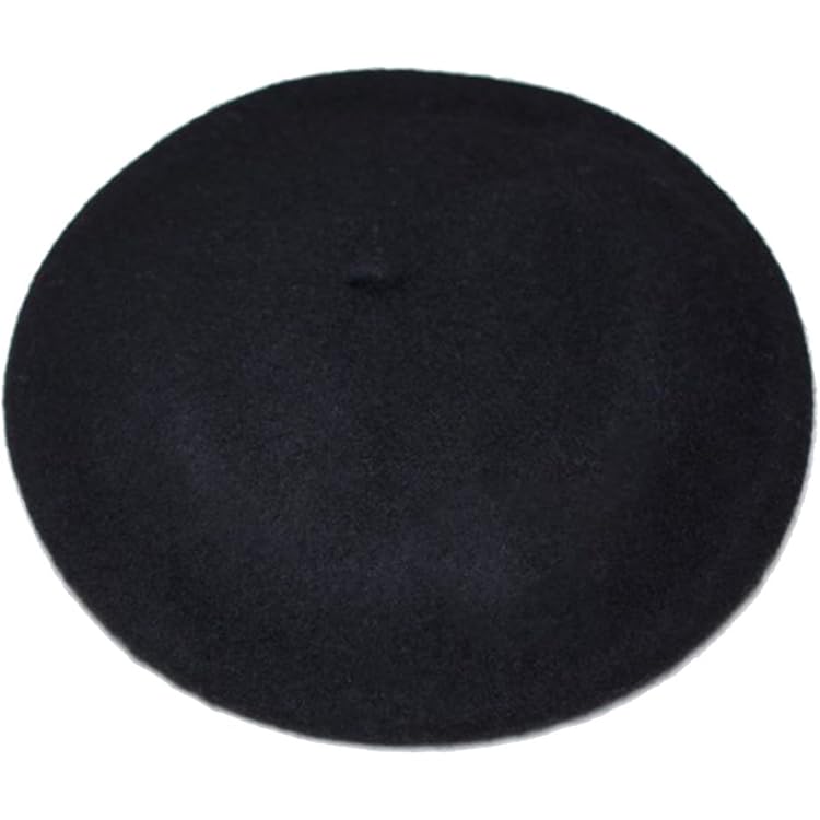 KIMMING Beret Hats for Women- Classic Wool French Beret | Elegant